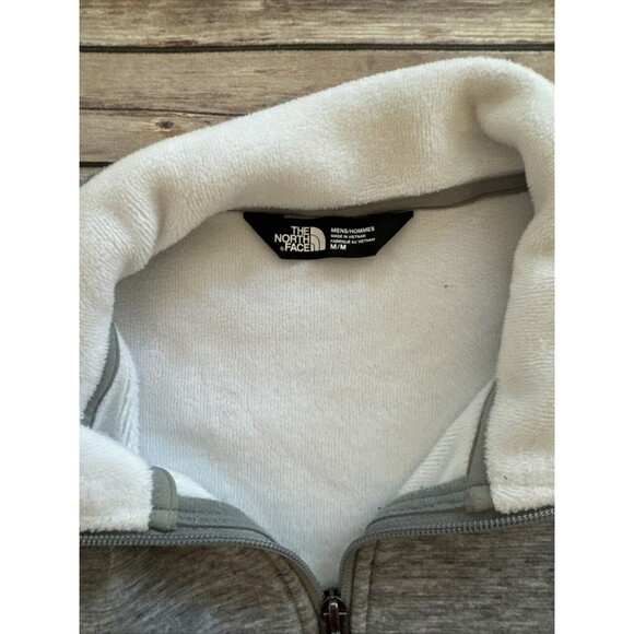 The North Face Long Sleeve Full Zip Fleece Lined Mock Neck Sweatshirt  Medium - Picture 4 of 9